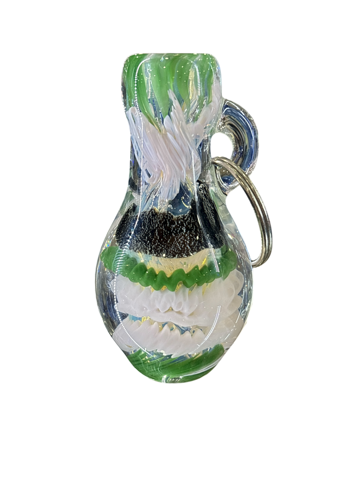 THC GLASS CO. x Josh CHILLUMS / Frit Keychain
